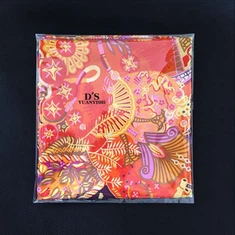 Transparente lange 3 OPP-Tasche